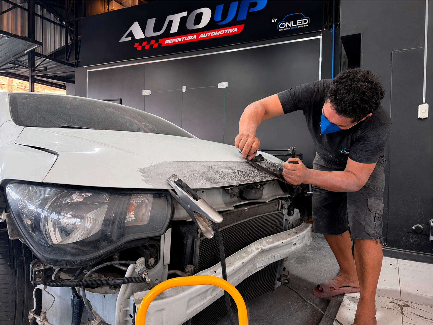 Serviço de funilaria Auto Up