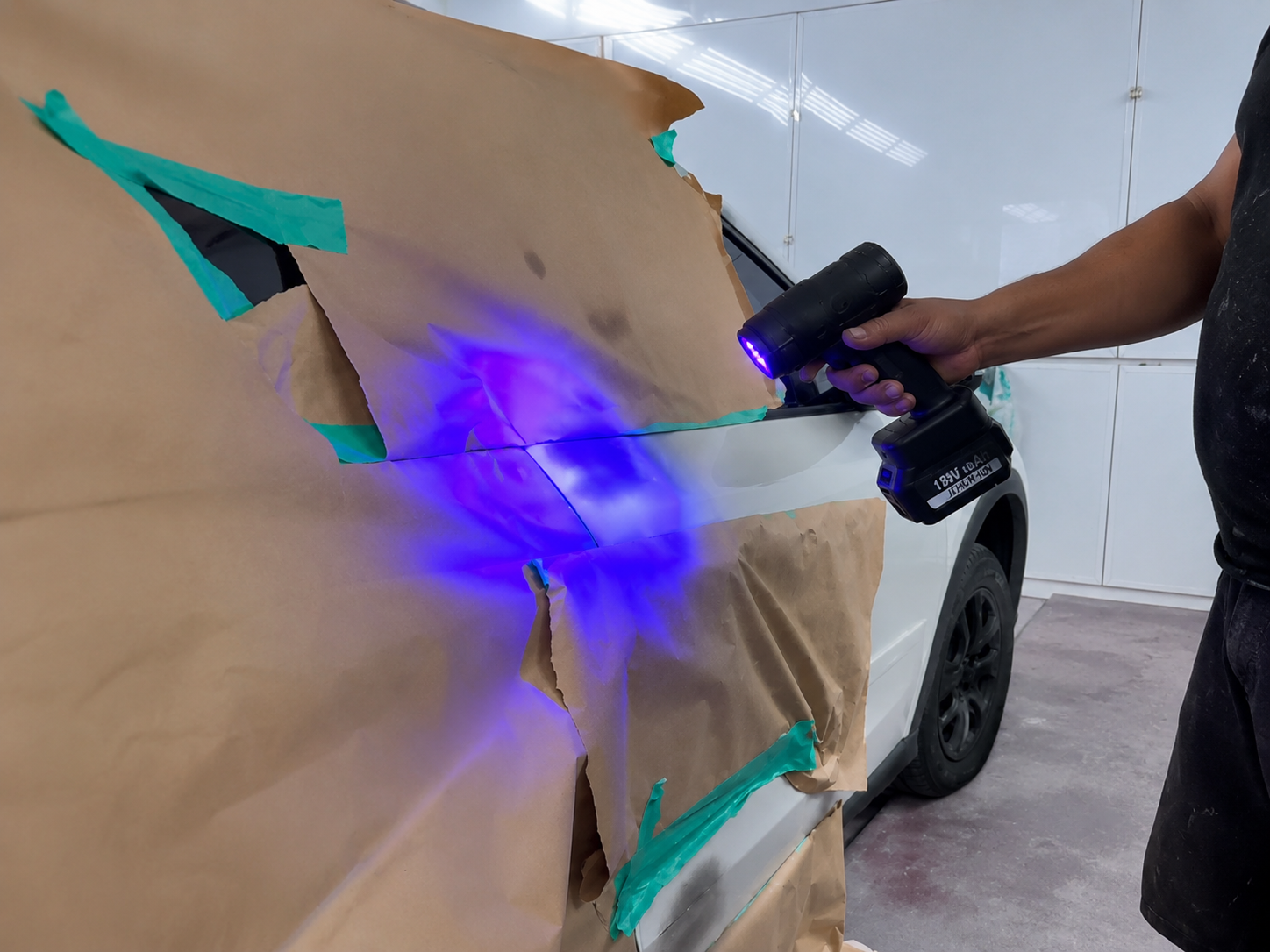 Serviço de repintura parcial Auto Up